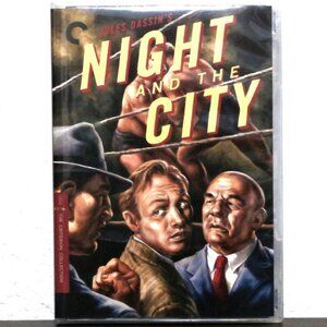 Jules Dassin's NIGHT AND THE CITY DVD Plus POSTER 1950 BLACK & WHITE 2-Disc Spec